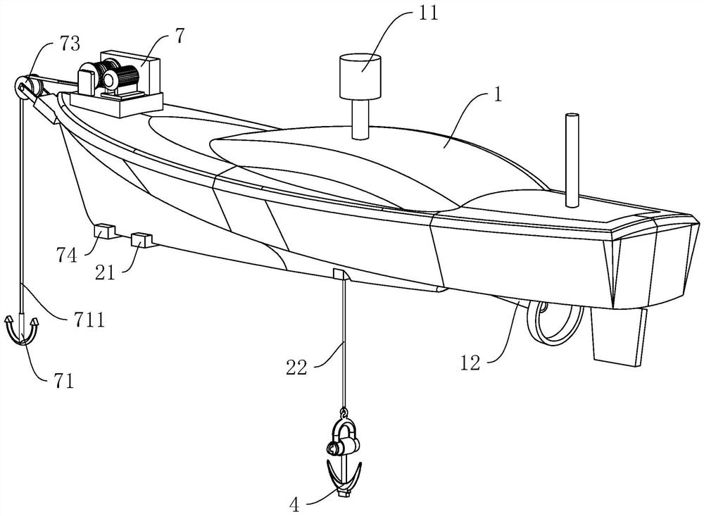 Survey vessel for detecting sludge and method for detecting sludge by using survey vessel