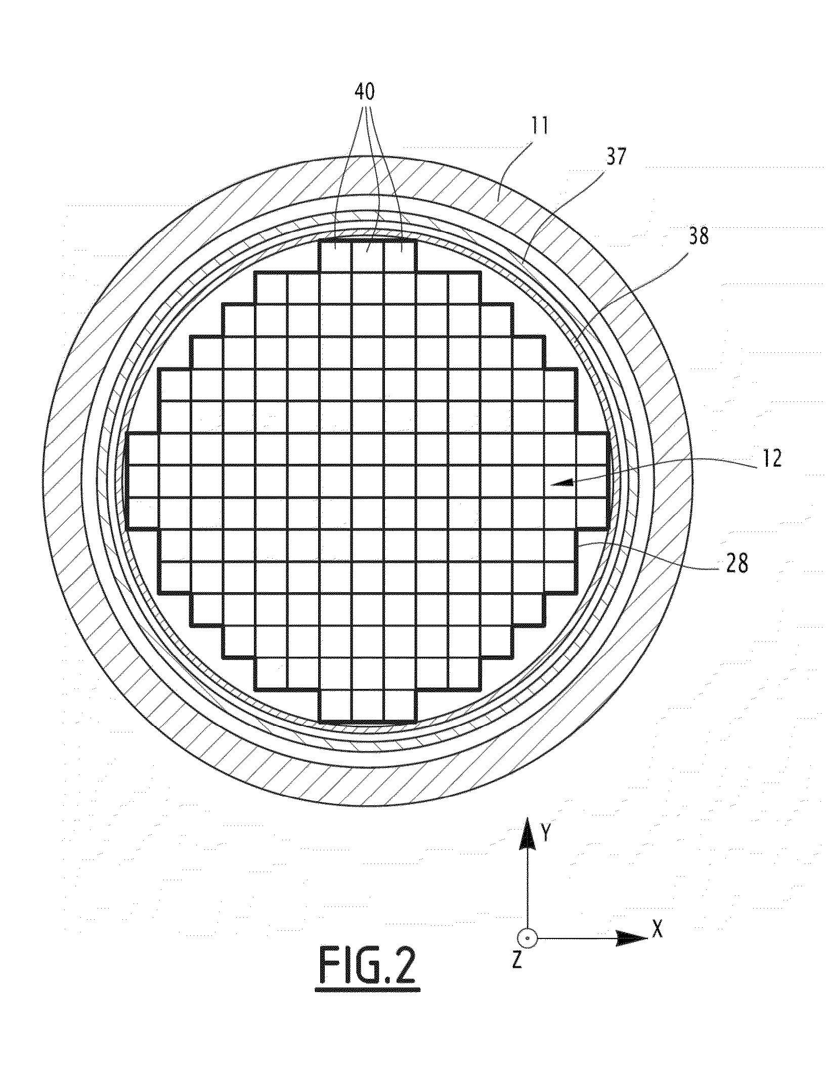 Methods for simulating the flow of a fluid in a vessel of a nuclear reactor and for calculating the mechanical deformation of assemblies of a nuclear reactor core, and associated computer program products