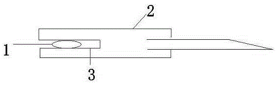 Glass cutter having adhesive bandage