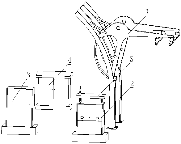 Platform type charging system