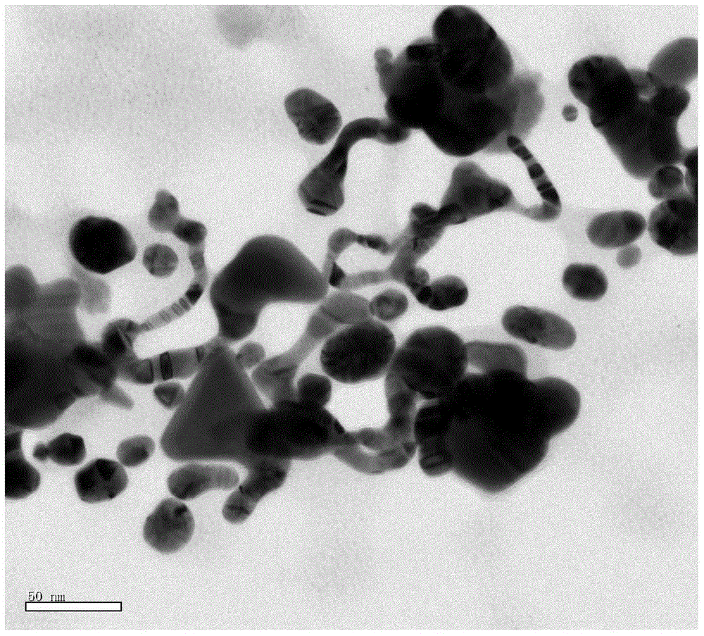 Controllable preparation method for gold nanoparticles induced by polysaccharide derivative