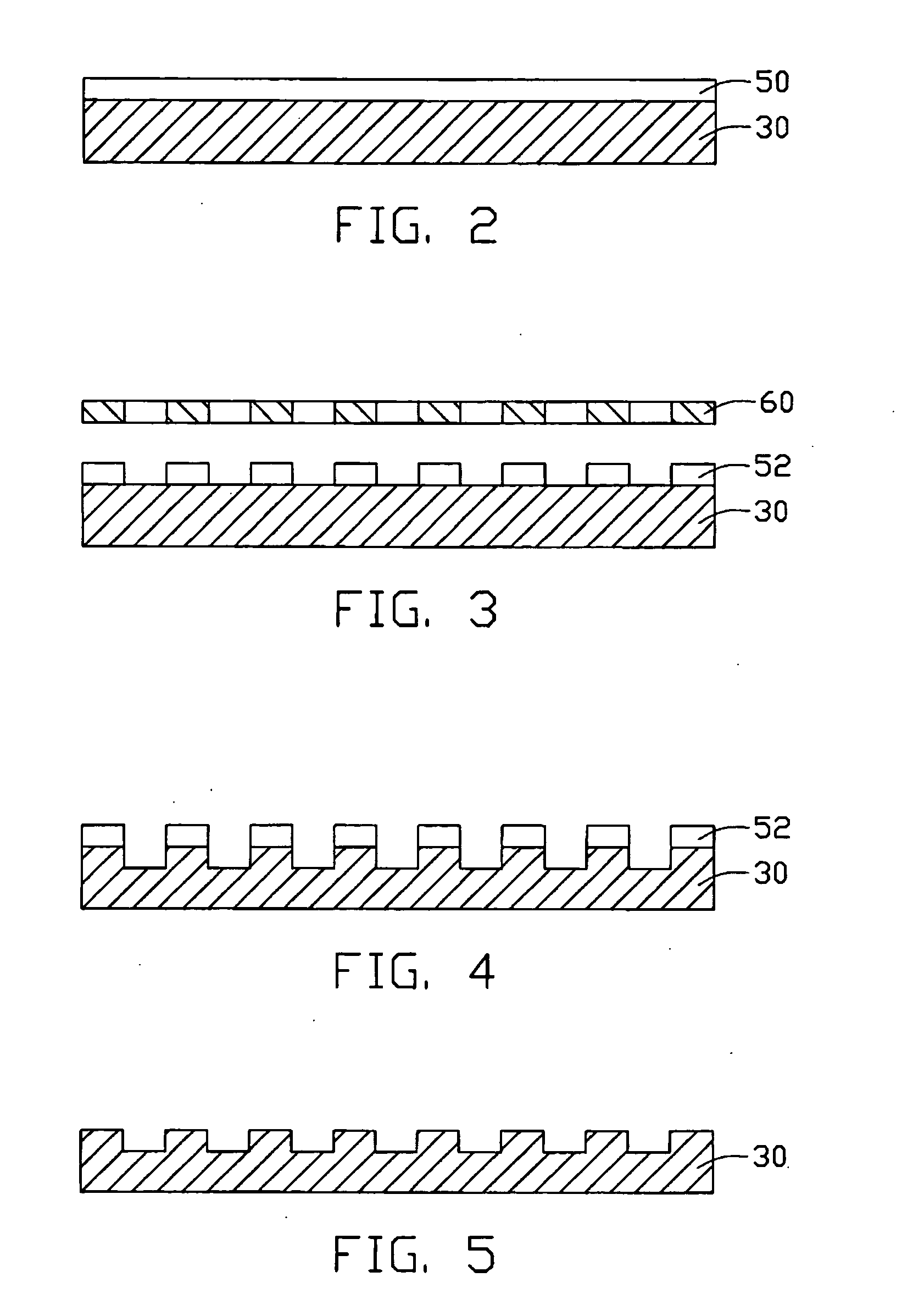 Method for fabricating a stamper