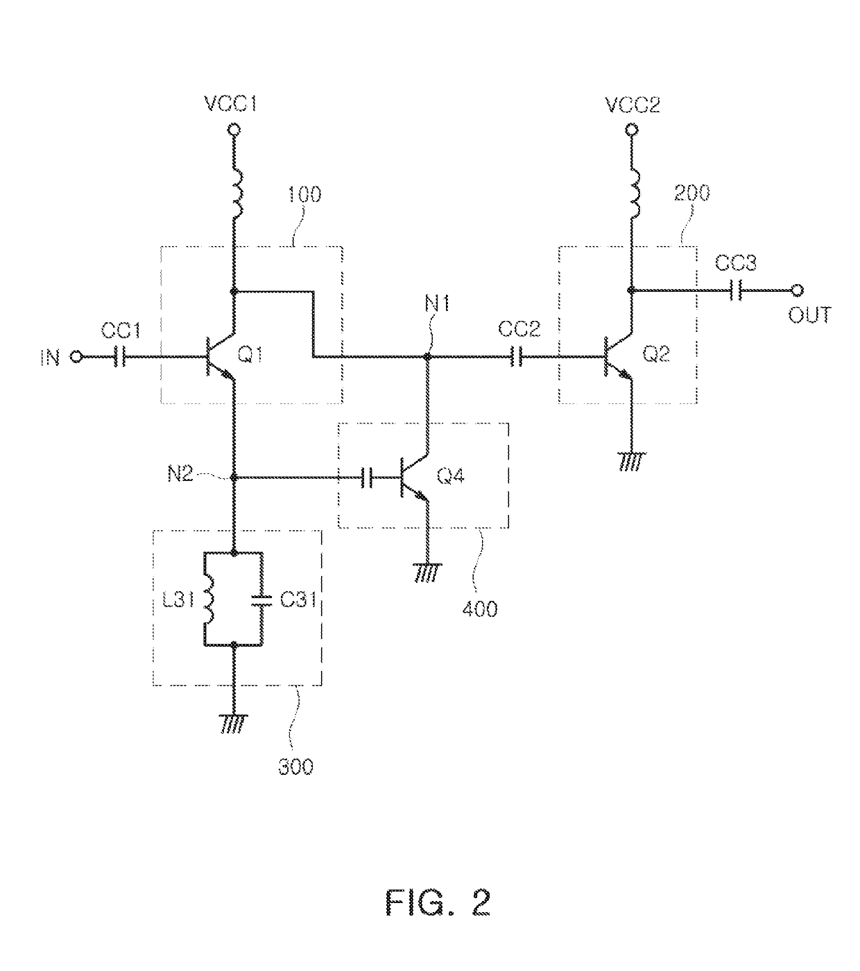 Power amplifying device