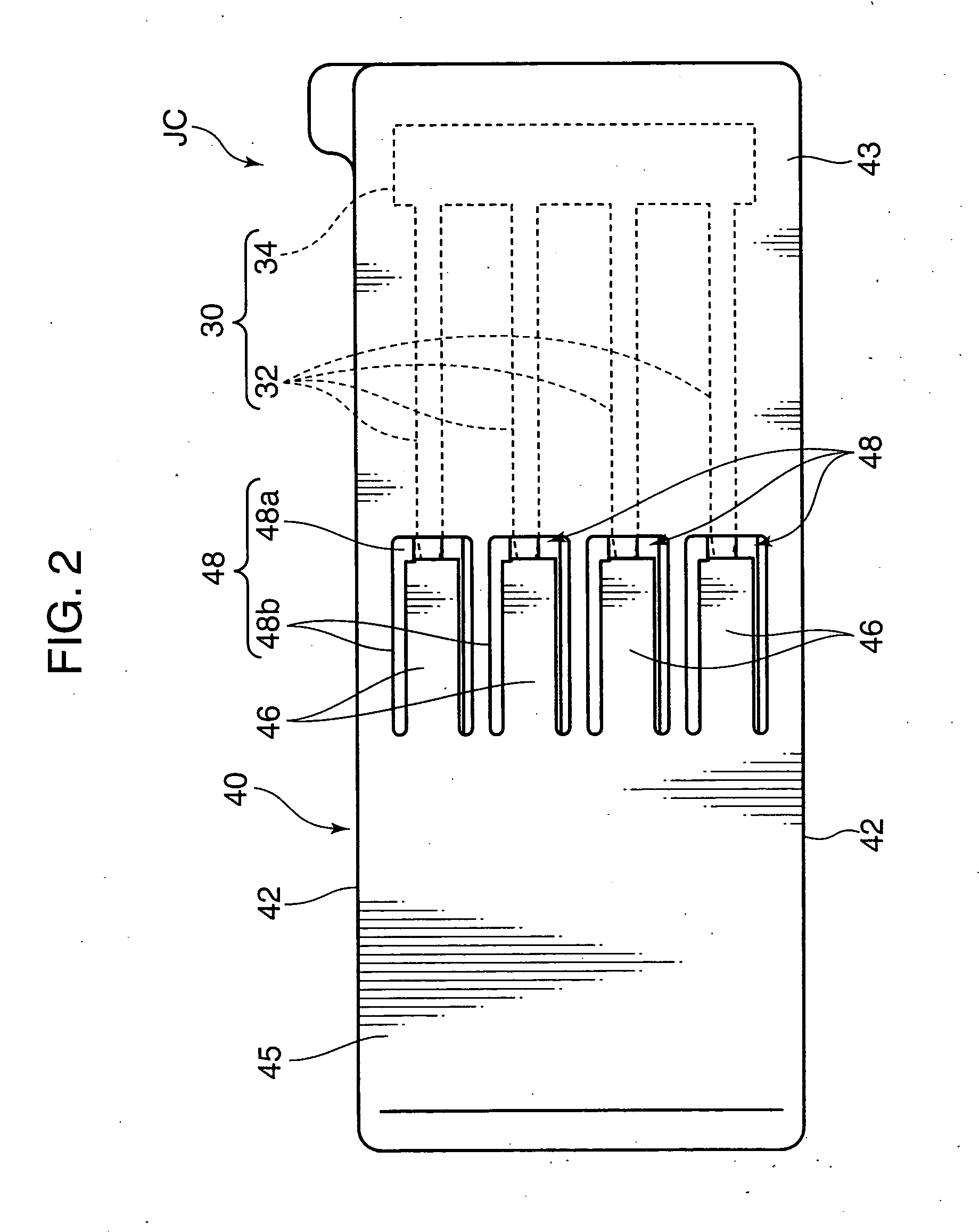 Joint connector and wire short-circuiting method using the same
