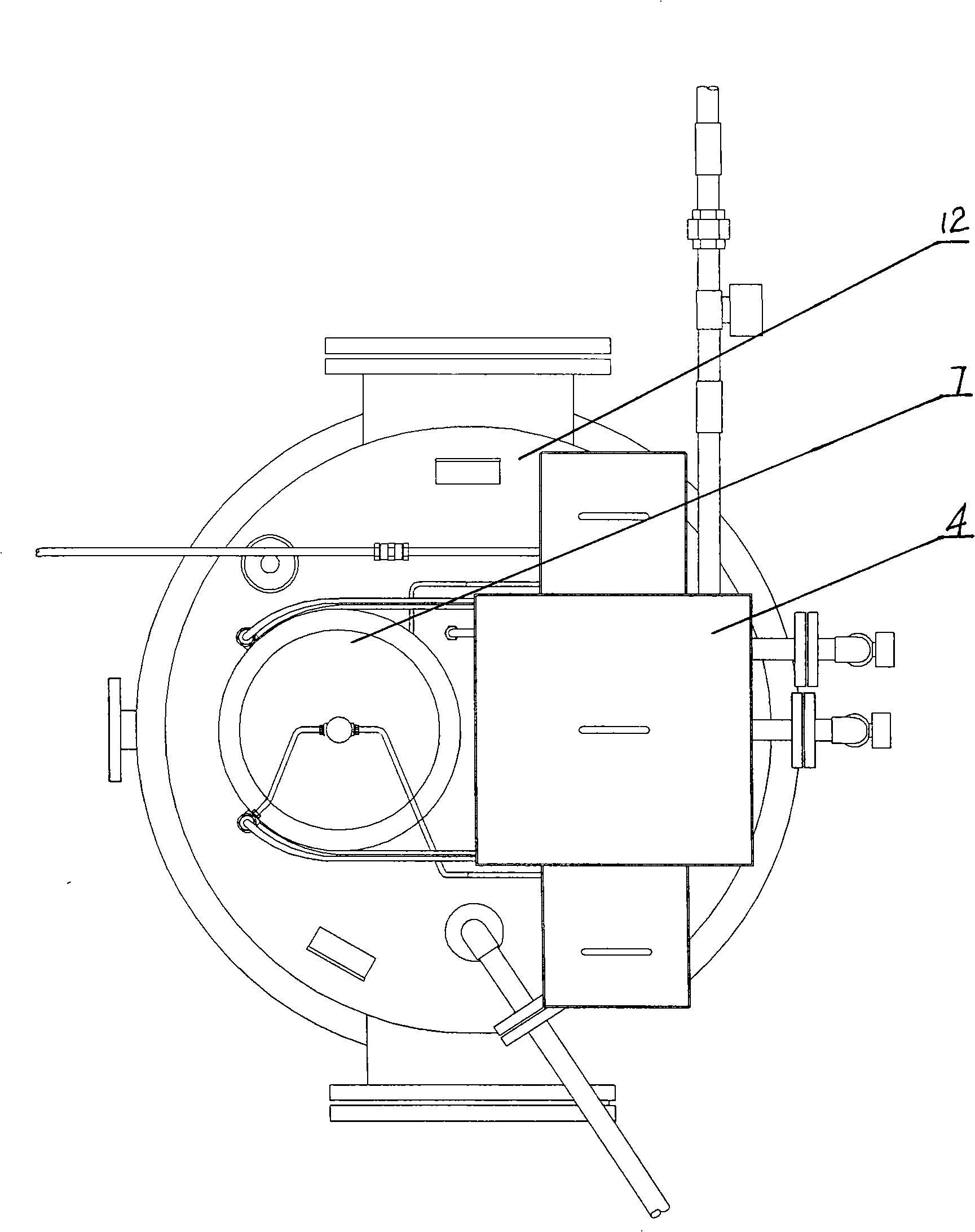 High-temperature condensation water recovery device