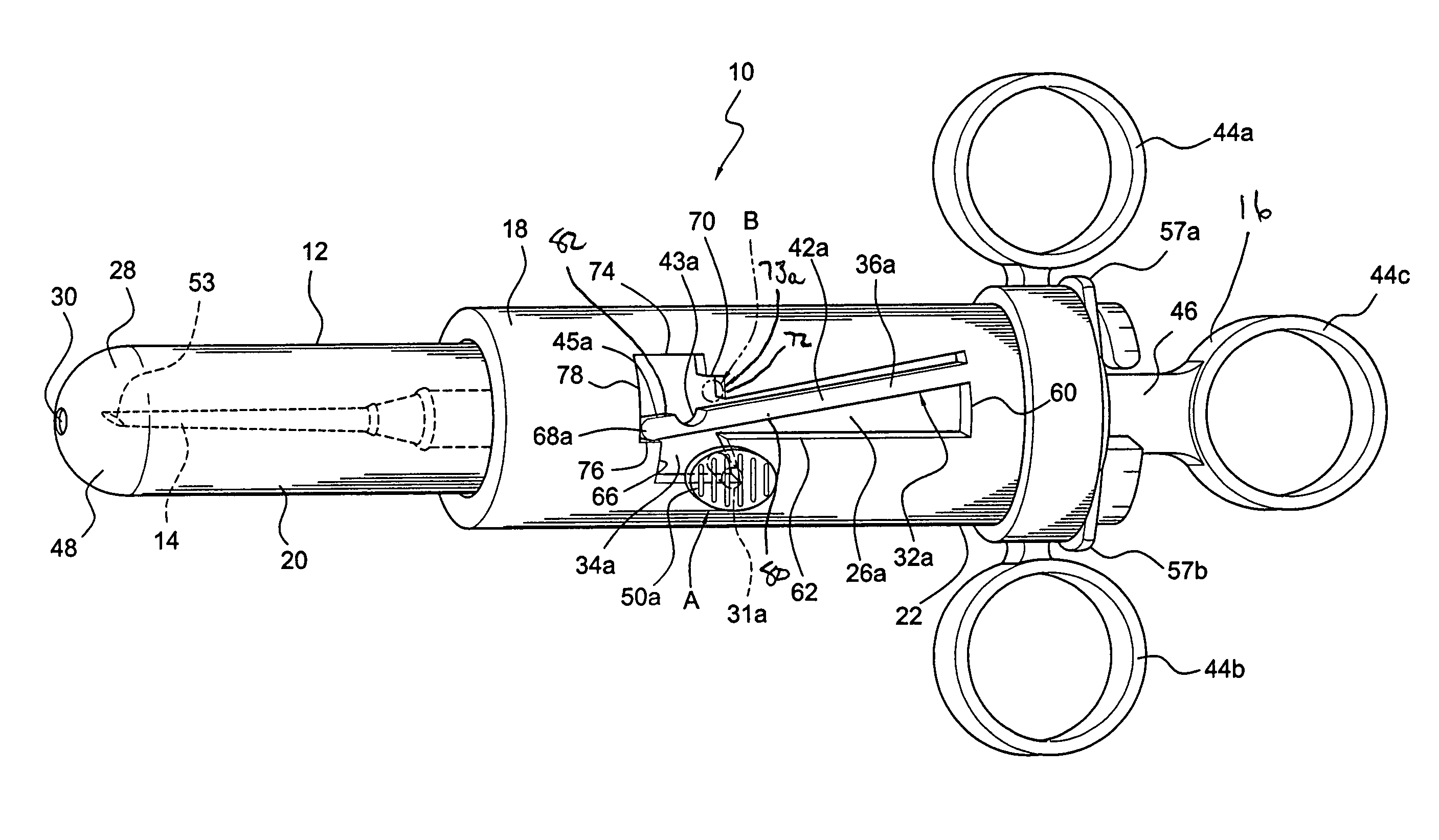 Enveloping needle stick protection device