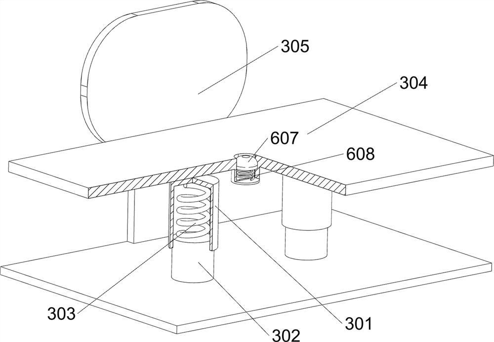 New energy vehicle battery placing device