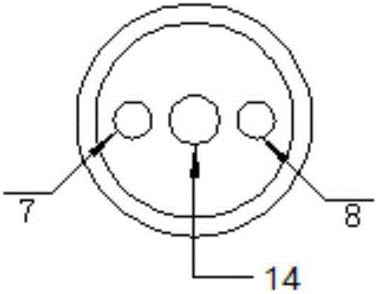 Auto-coupling acoustic wave test system and acoustic wave test method