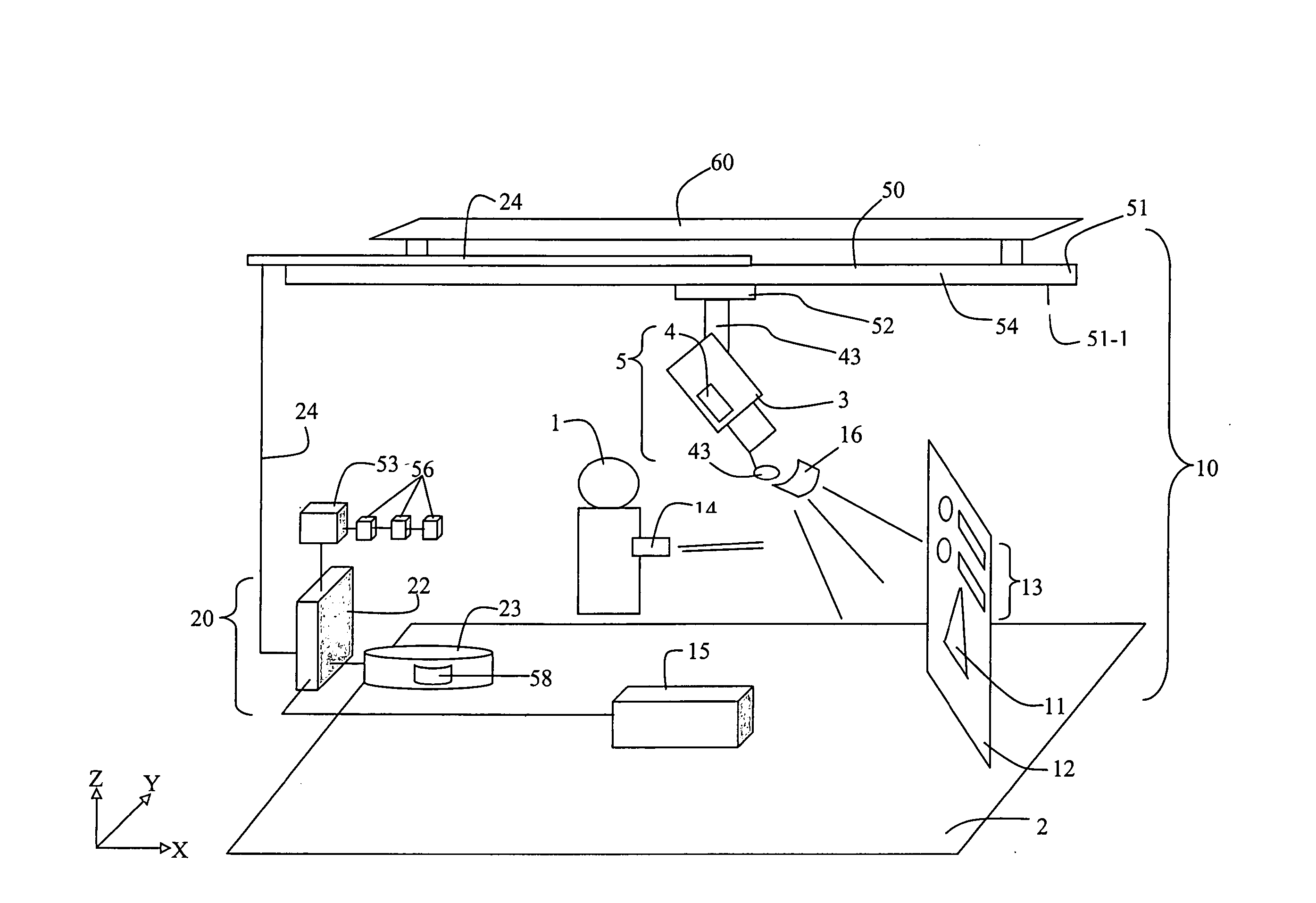 System and method for positioning projectors in space to steer projections and afford interaction