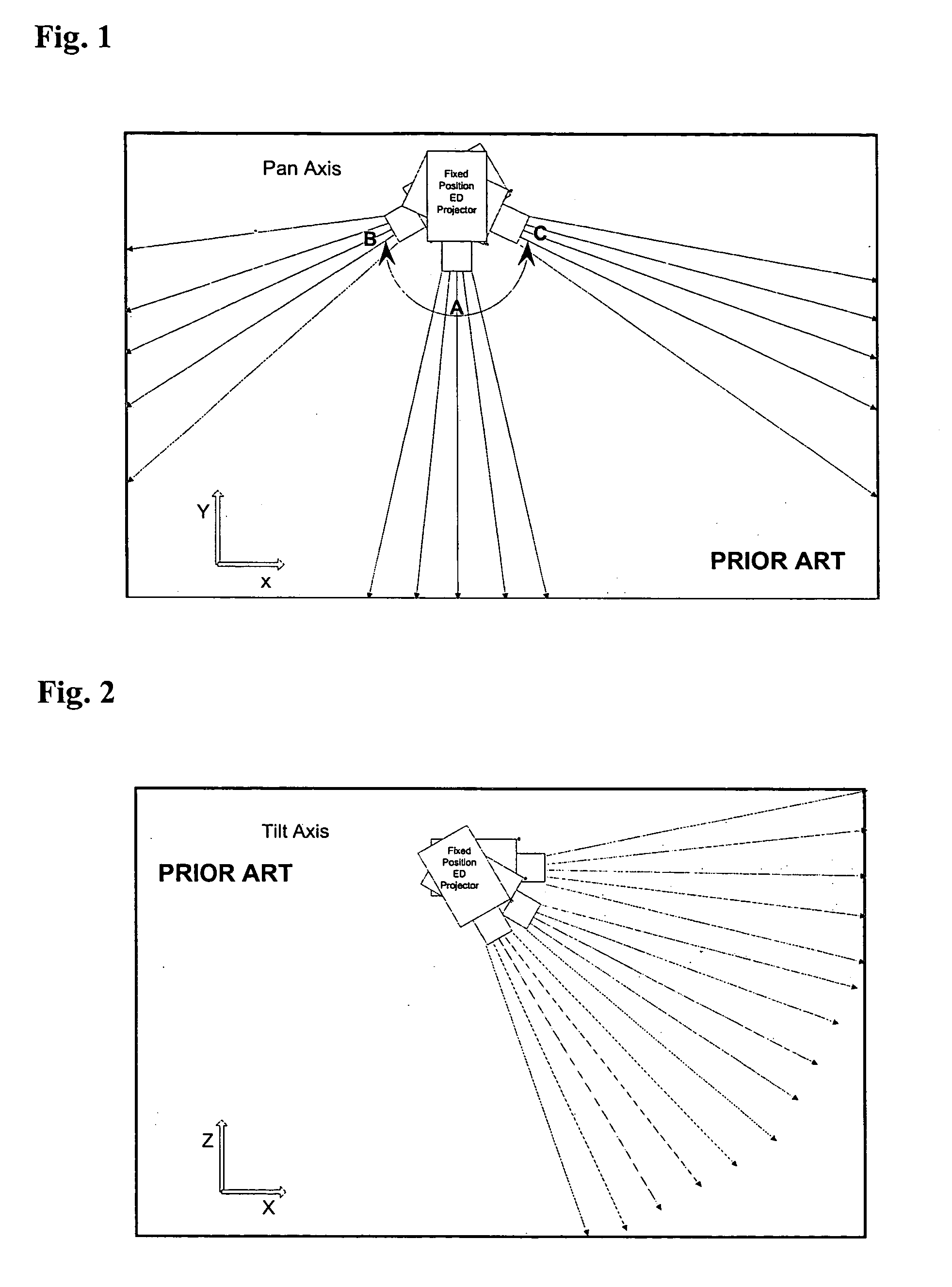 System and method for positioning projectors in space to steer projections and afford interaction