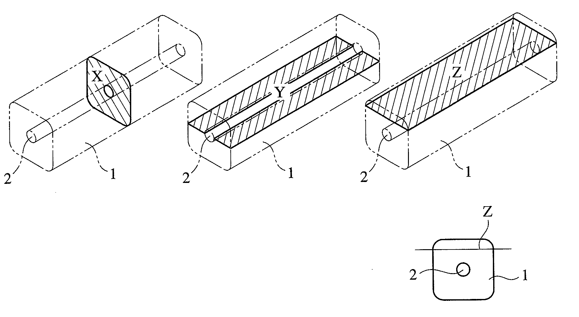 Chip antenna and its production method, and antenna apparatus and communications apparatus comprising such chip antenna