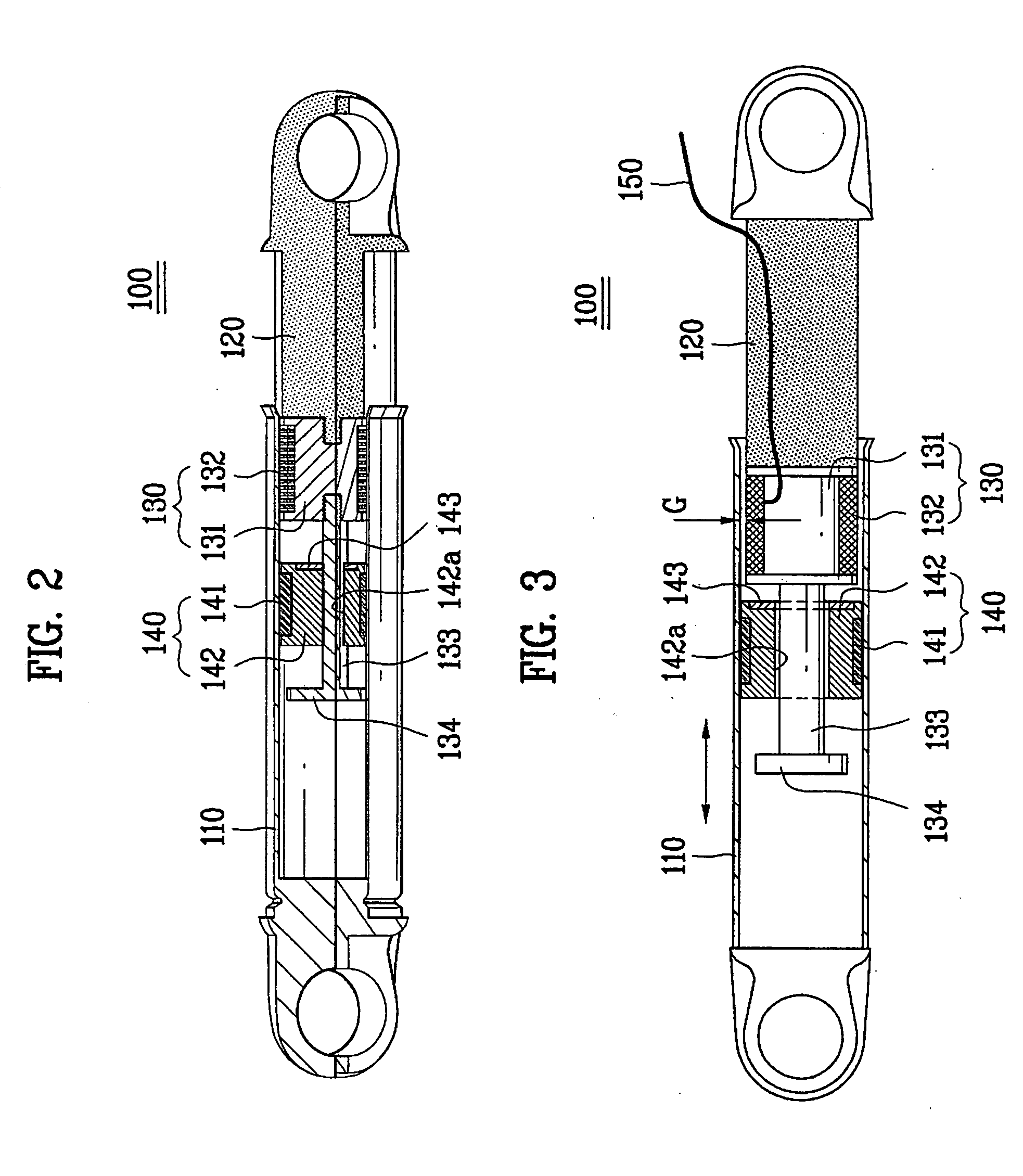 Washer, damper thereof, and control method thereof
