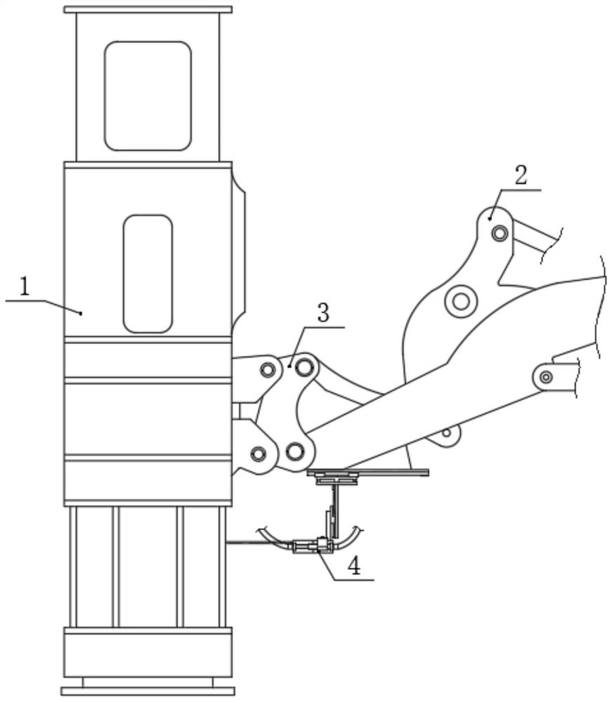 Structure platform back backfilling hydraulic tamping construction method