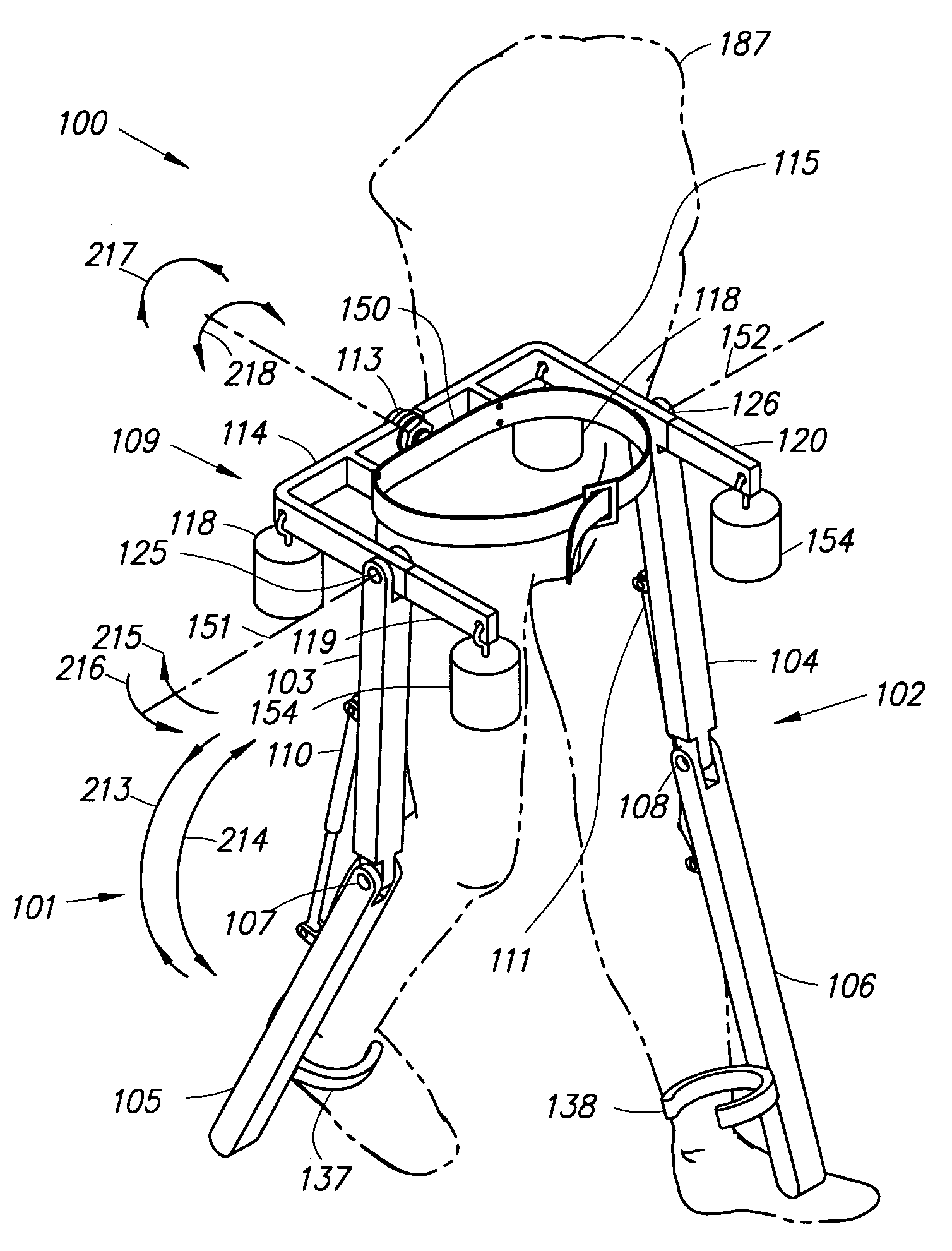 Lower extremity exoskeleton