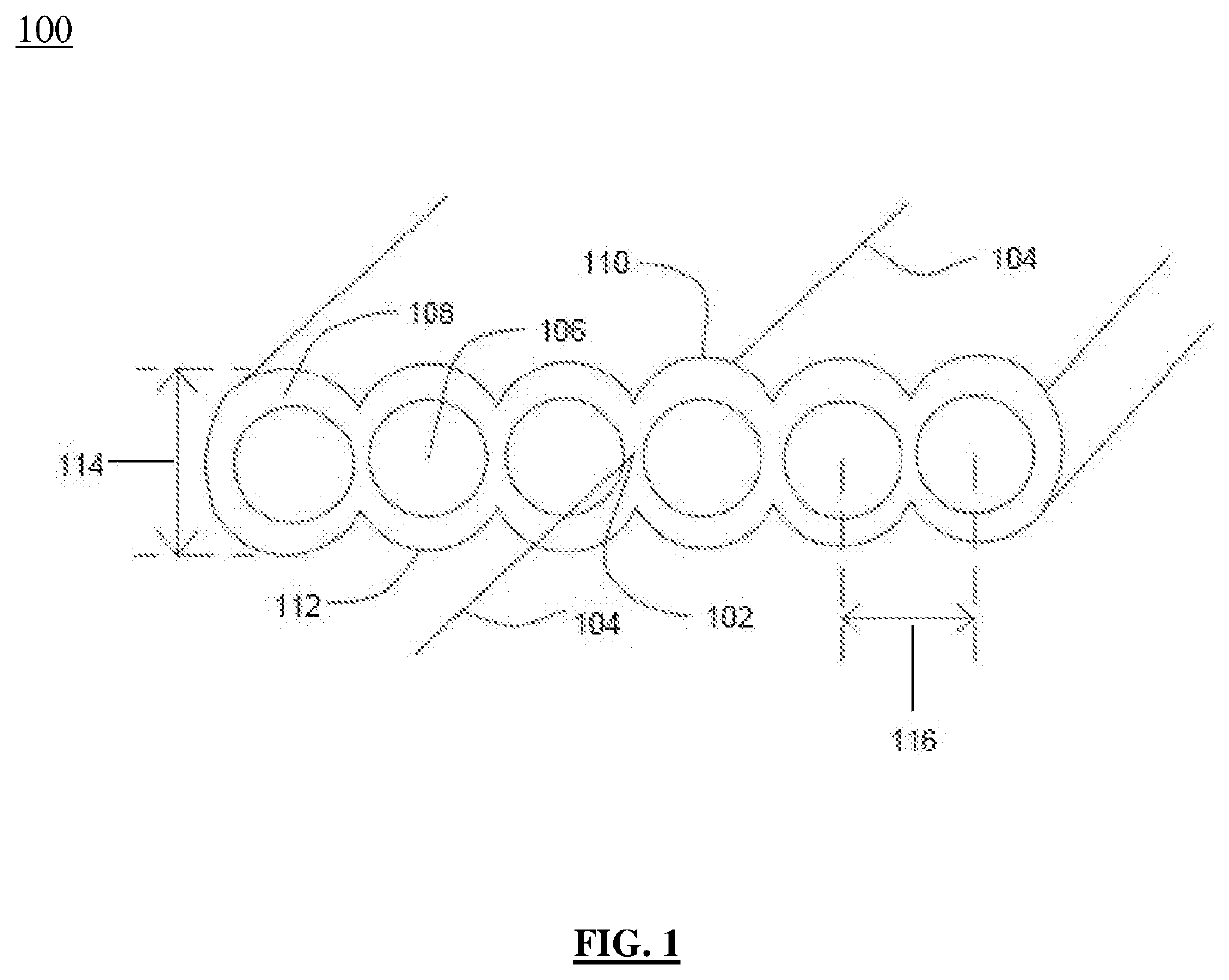 Rollable optical fiber ribbon