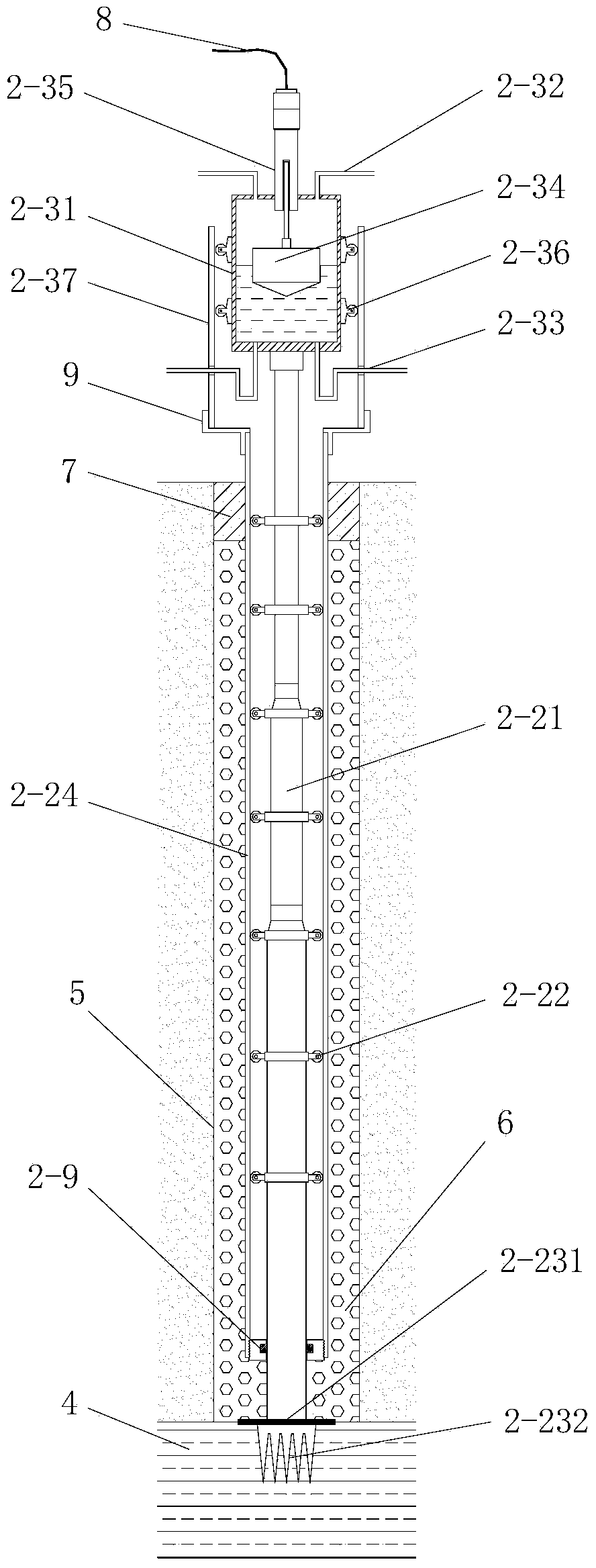Satellite positioning and static leveling-based layered settlement monitoring system and method