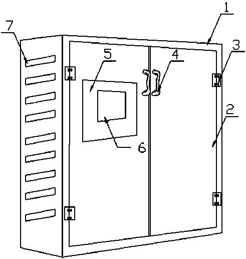 An integrated holding cabinet for multiple vacuum circuit breakers