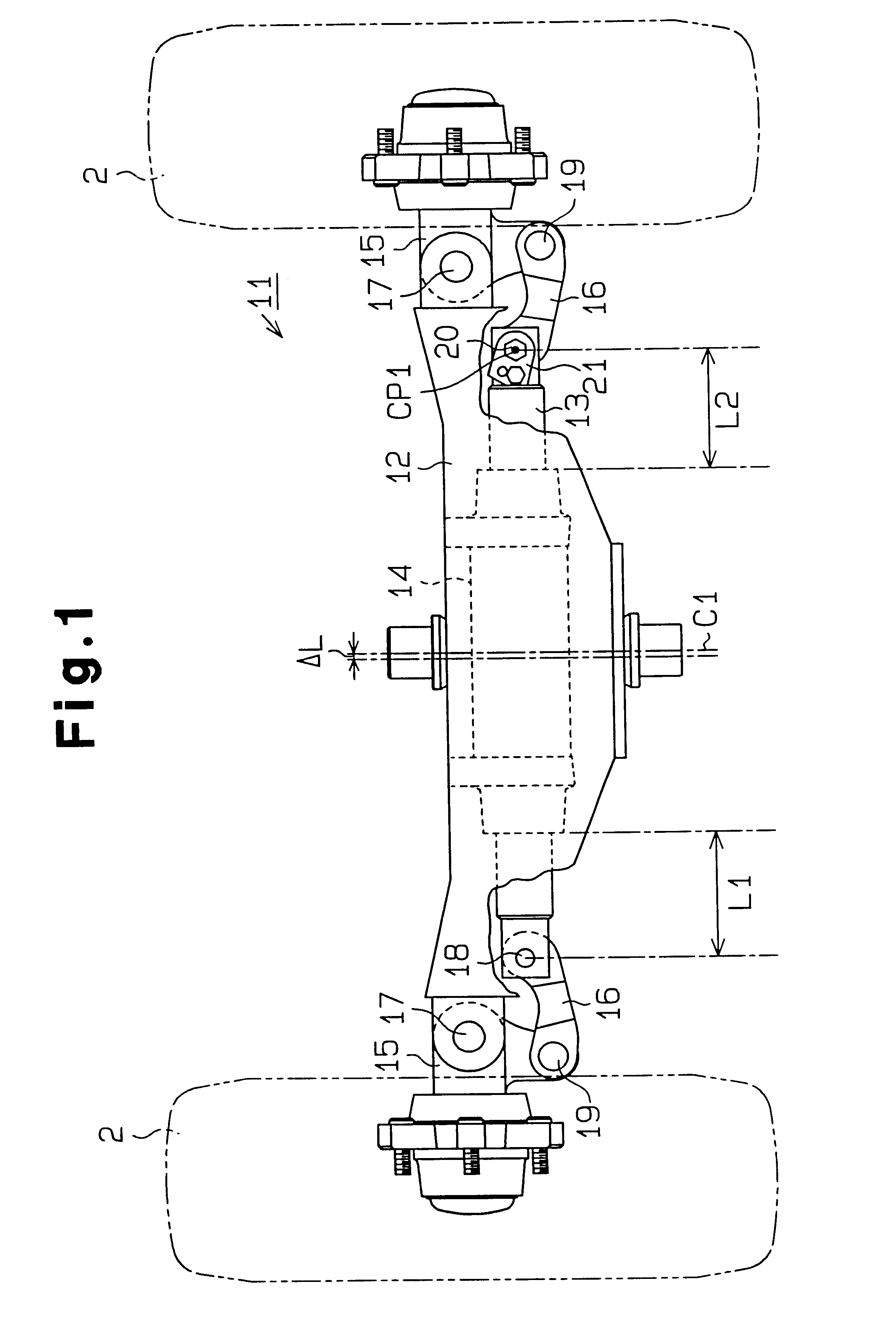 Steering device for vehicle