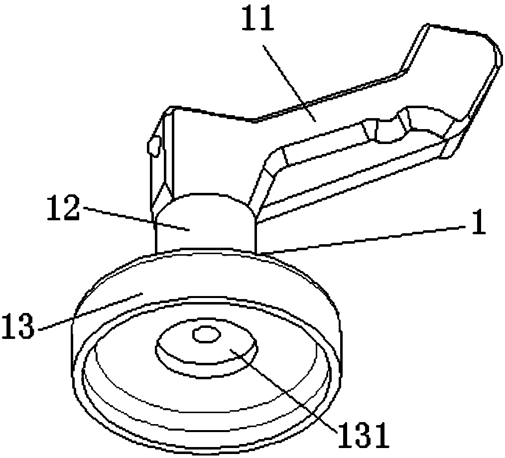 Fixed-sealing pole column