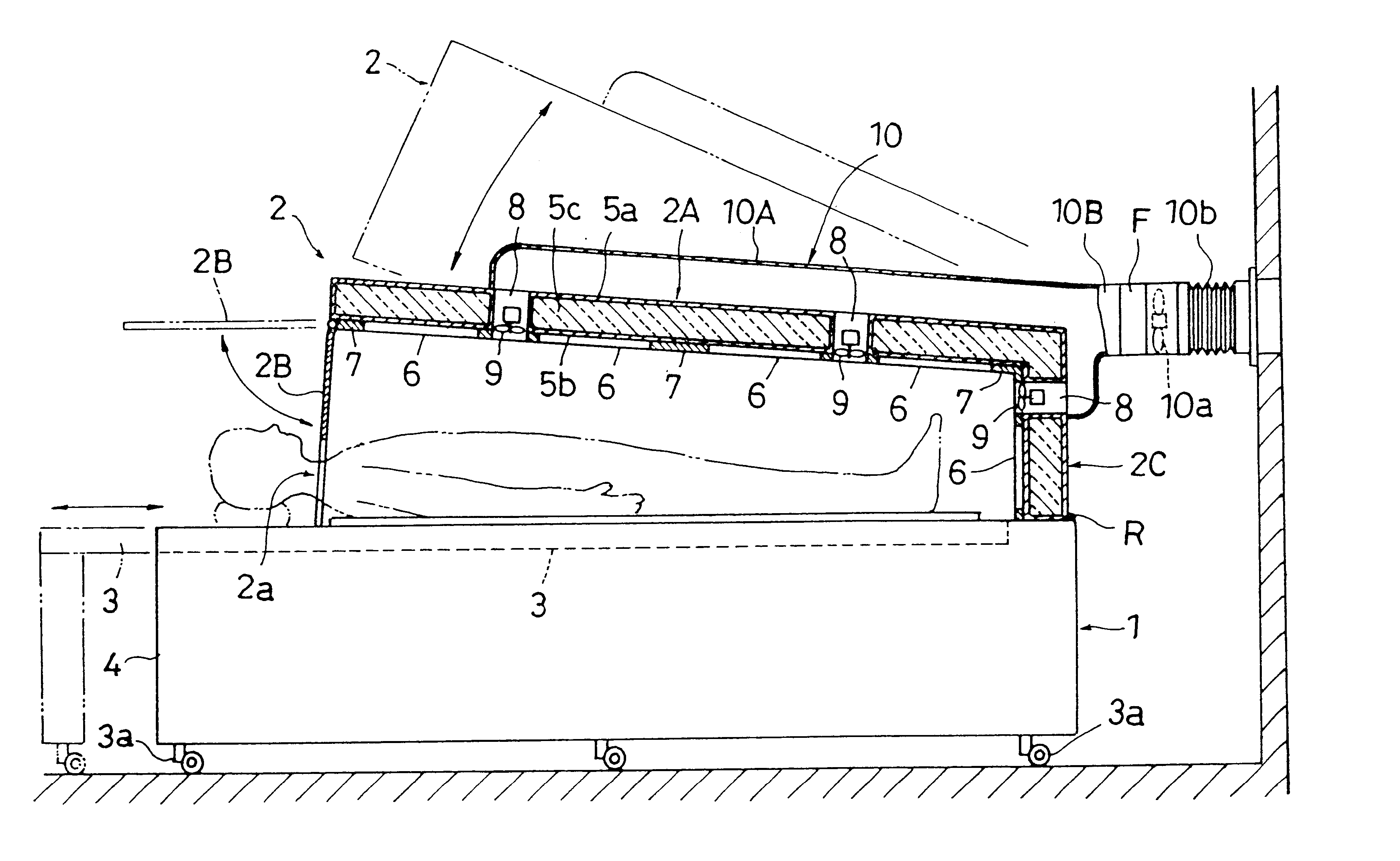 Whole body thermotherapy treatment apparatus