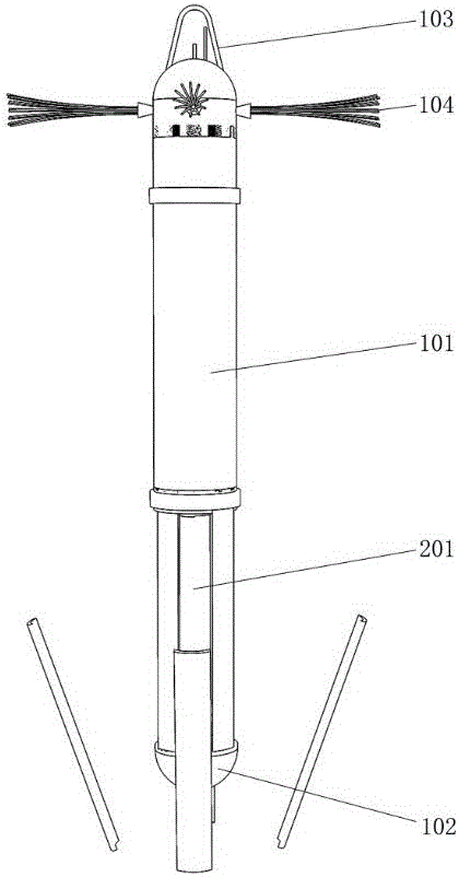 All-sea-depth turbulent mixing matrix profile observation system based on MEMS technology