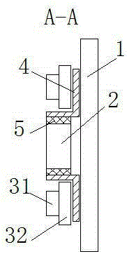 Round tube flanging trimming device