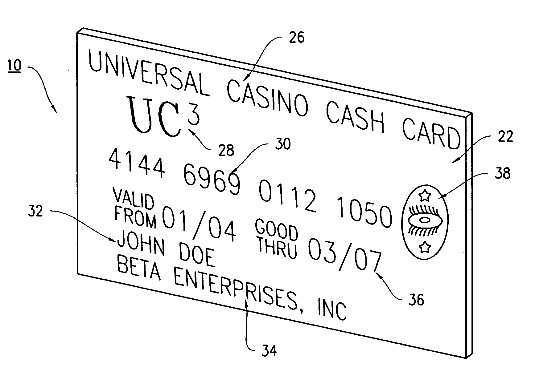 Method of utilizing a universal casino cash card Eureka Patsnap