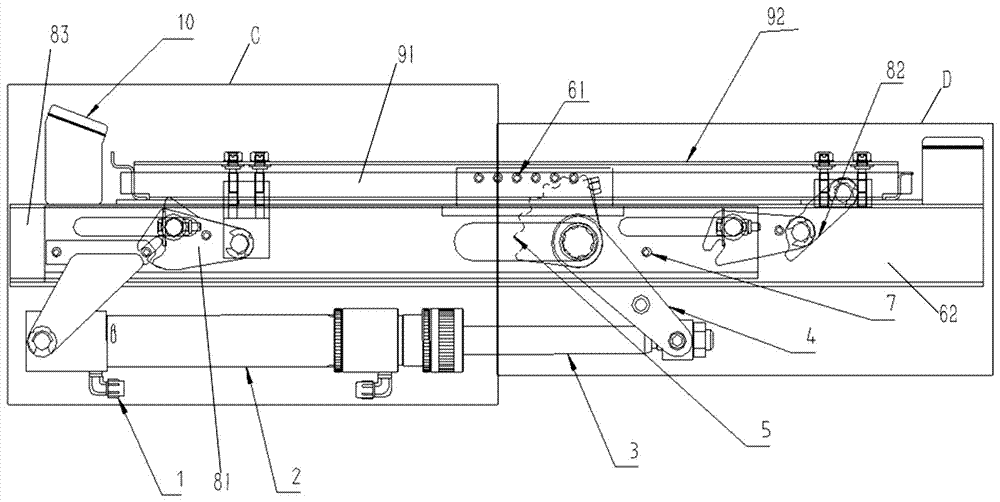 Lifting mechanism and lifting floor and automobile using the lifting mechanism