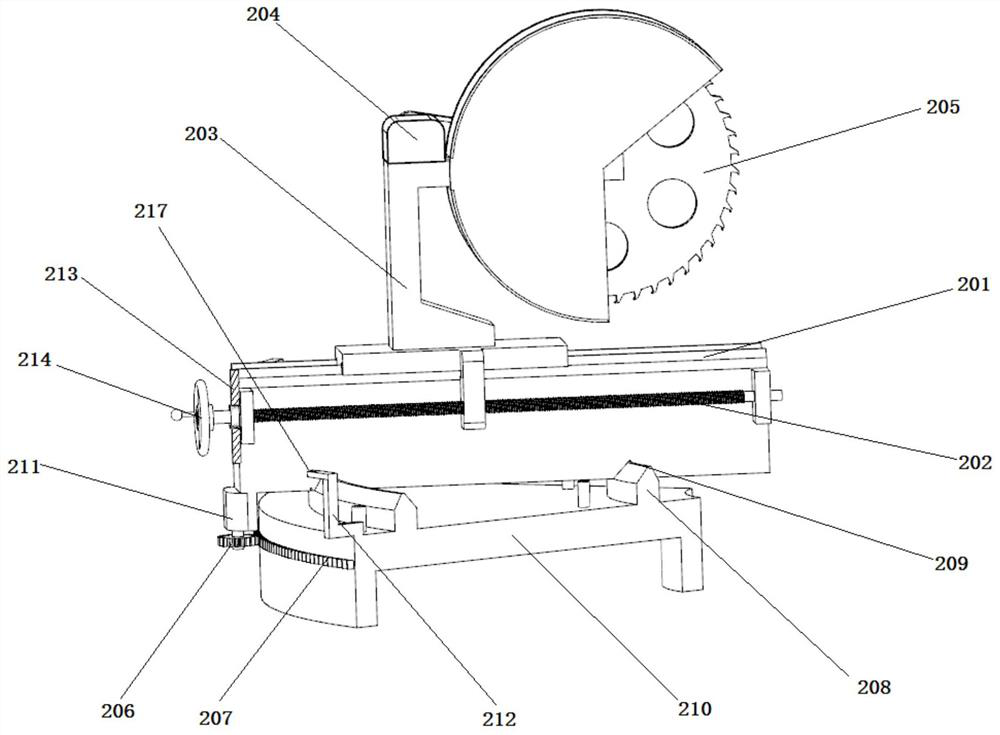 Special machine tool for recycling waste tires