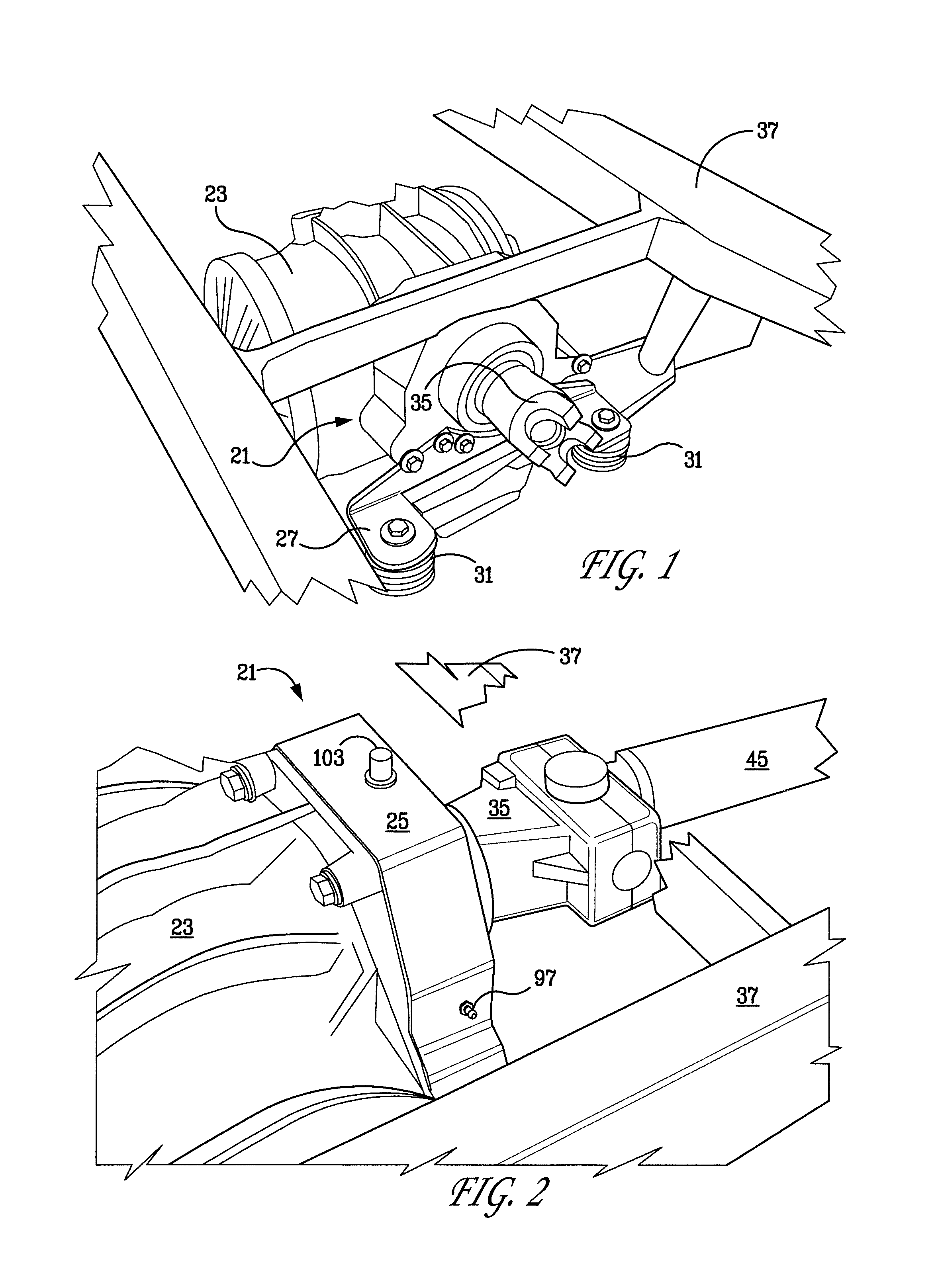 Adapter for a corvette rear differential