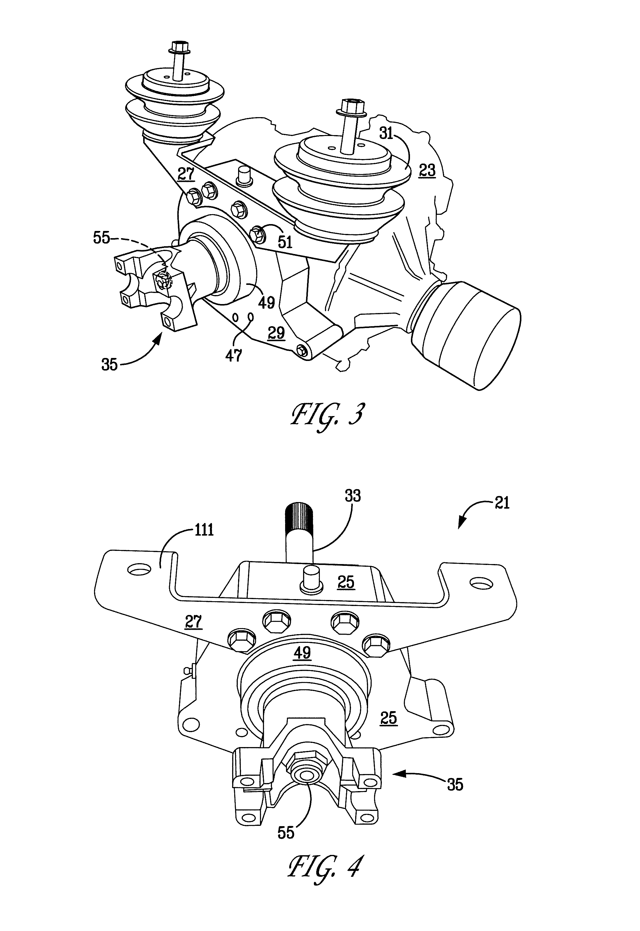 Adapter for a corvette rear differential