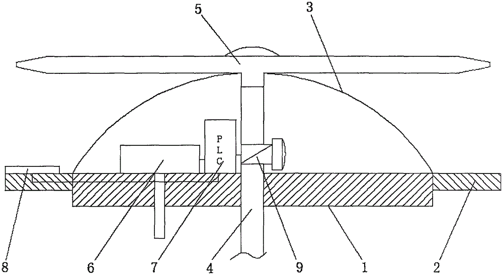 Water-spraying device and method for public greening