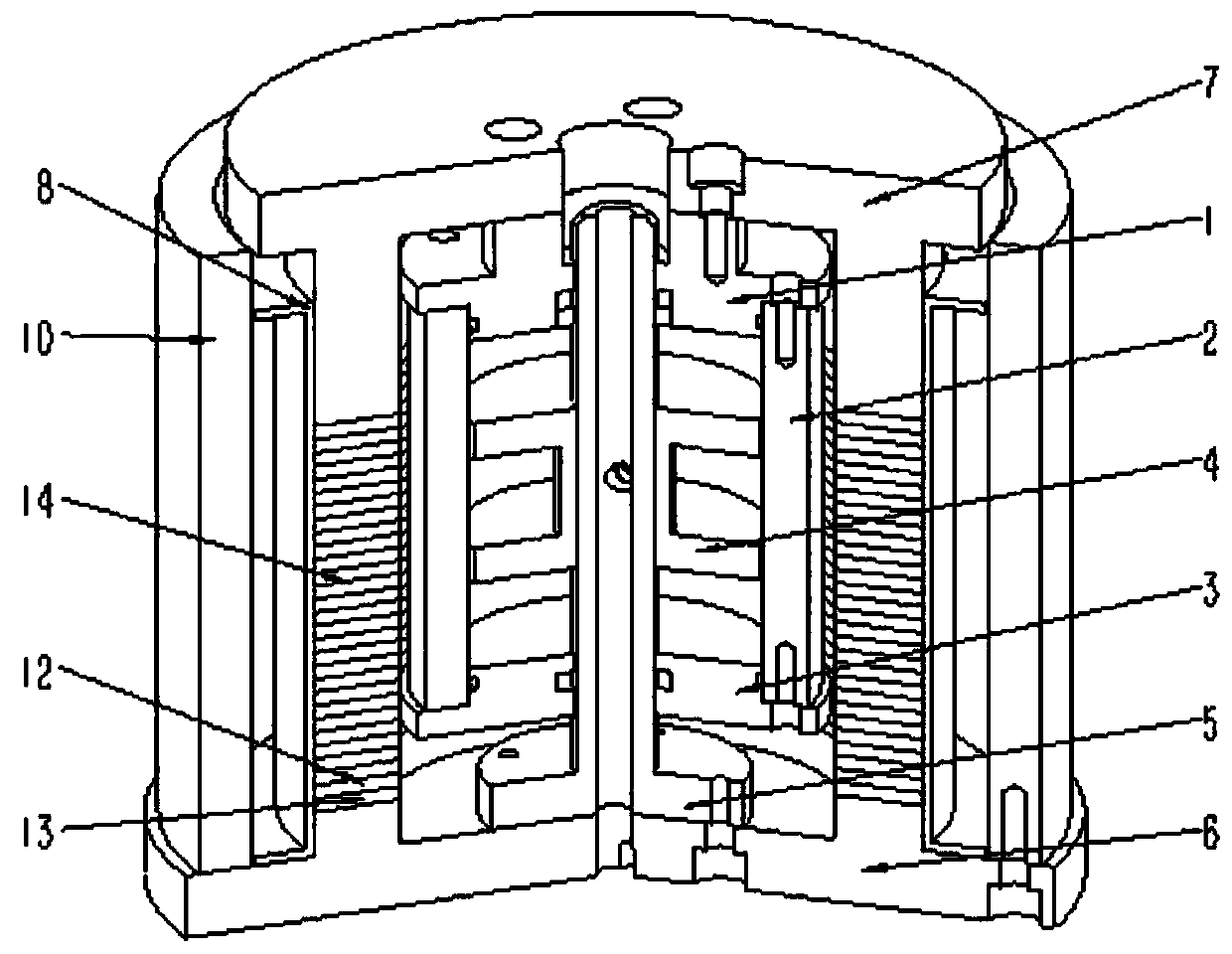 A variable stiffness vibration isolator for vibration isolation of electronic equipment
