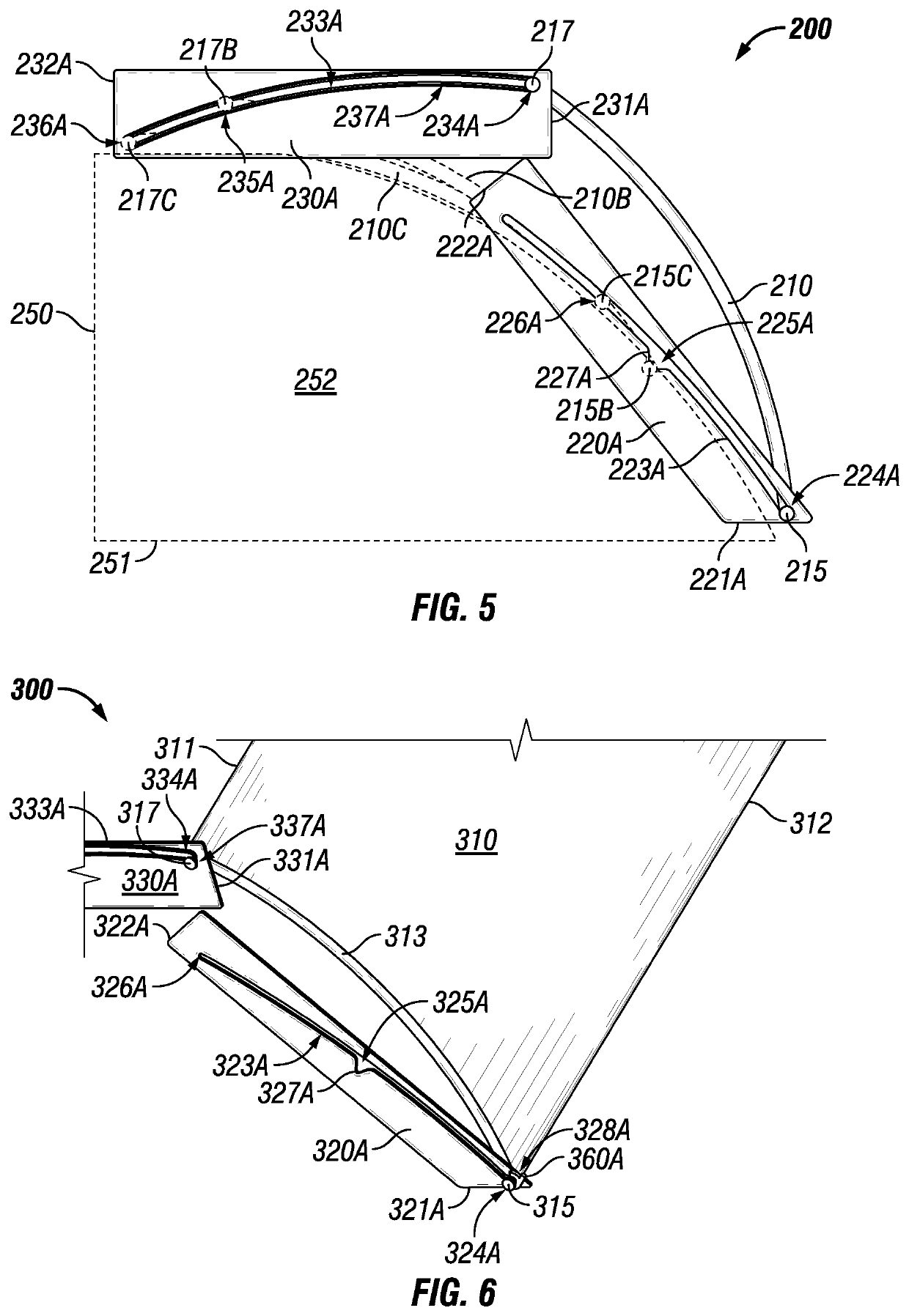 Track Base Door Hinge Mechanism