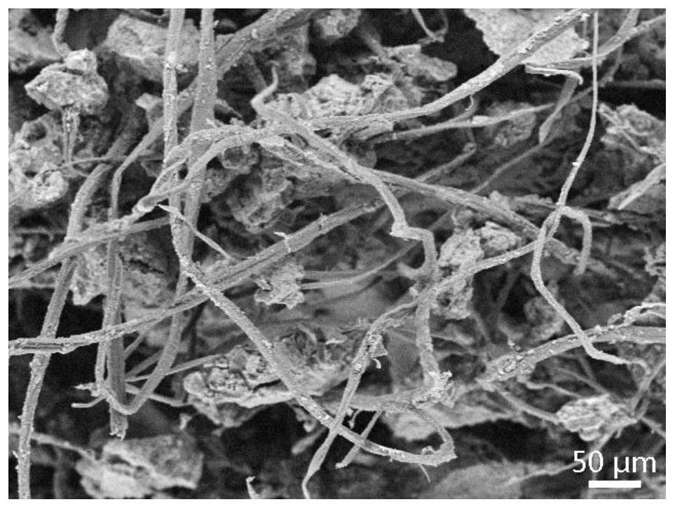 Bamboo pulp cellulosic fiber/hydrated magnesium silicate based composite and preparation method thereof