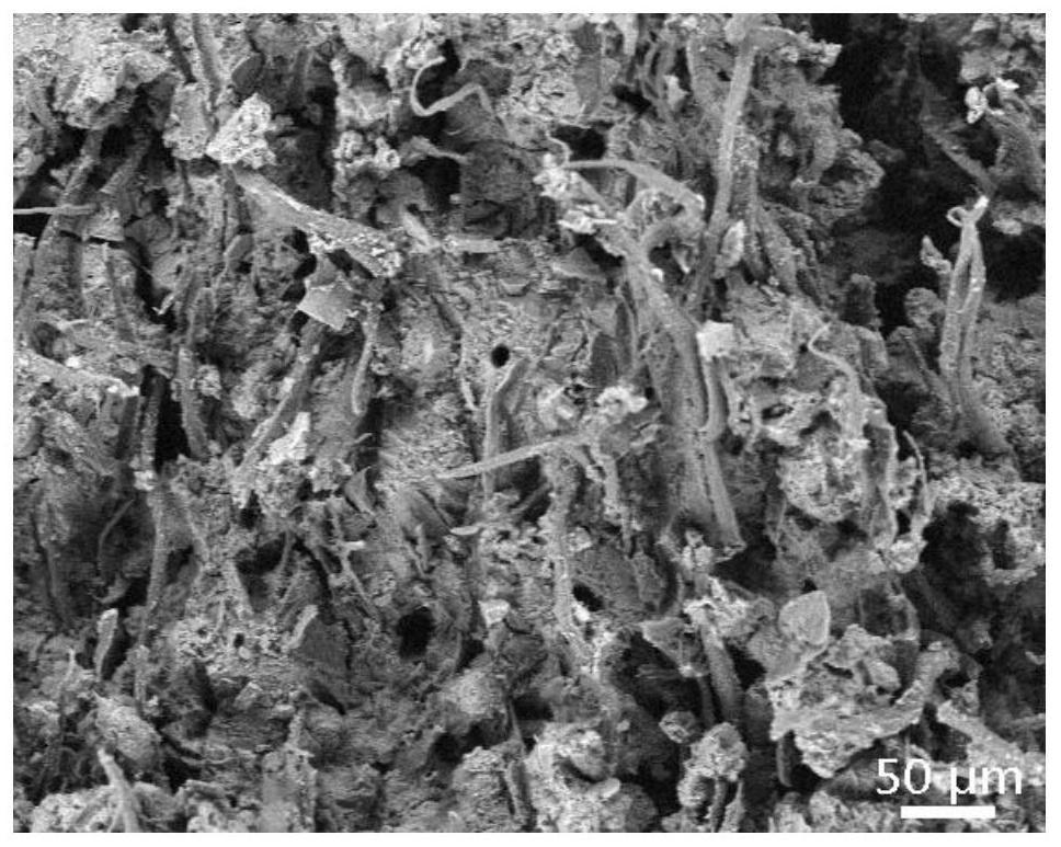 Bamboo pulp cellulosic fiber/hydrated magnesium silicate based composite and preparation method thereof