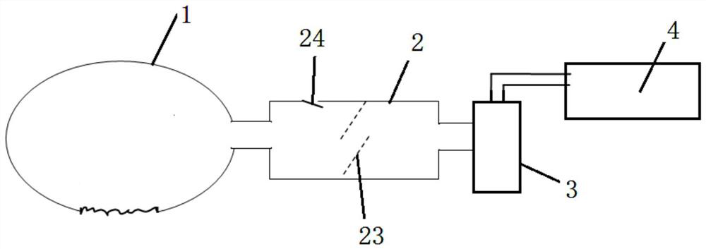 Real-time methane detection device for oil gas fixed top storage tank