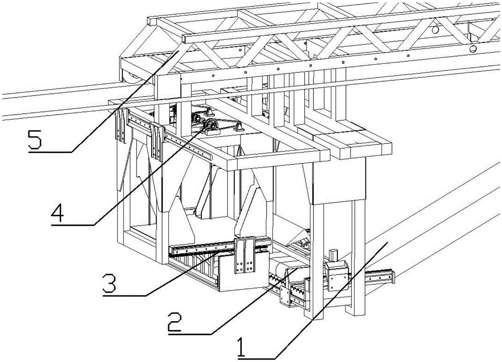 Automatic conveying and truck loading system for cement