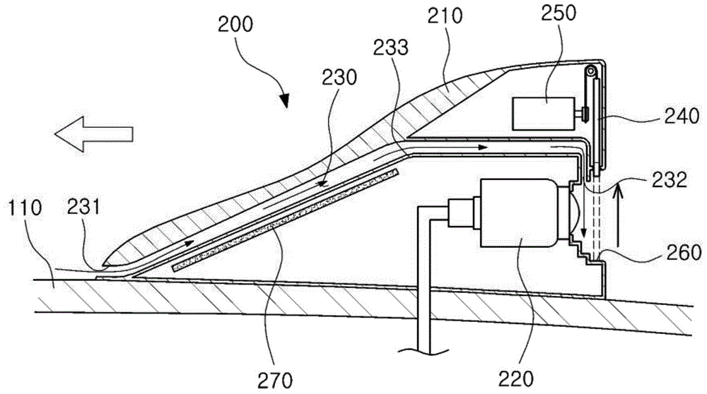 Camera device used for vehicle and rearview mirror display system comprising camera device