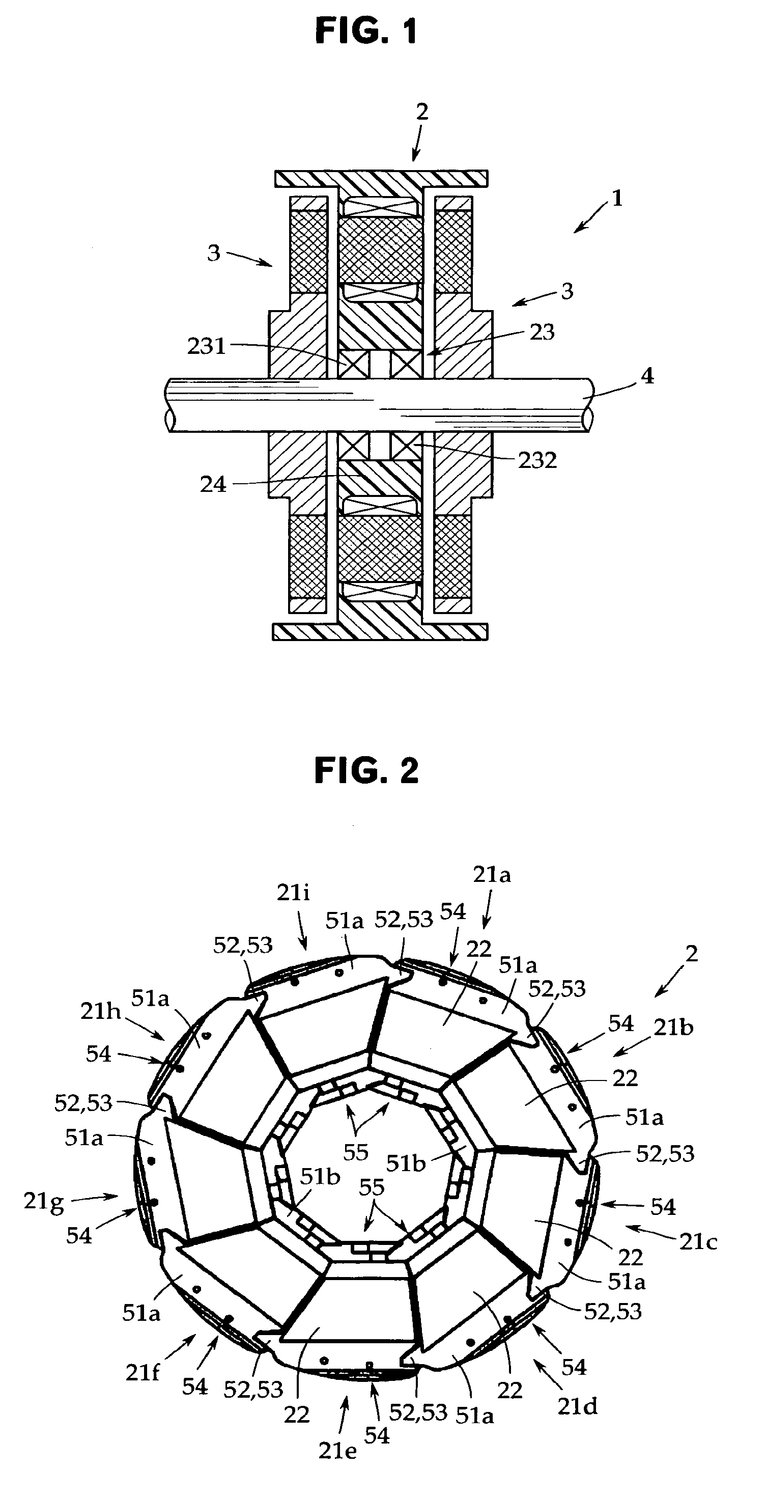 Axial air-gap electronic motor