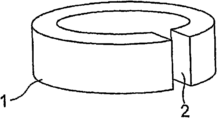 Amorphous soft magnetic alloy and inductance component using the same