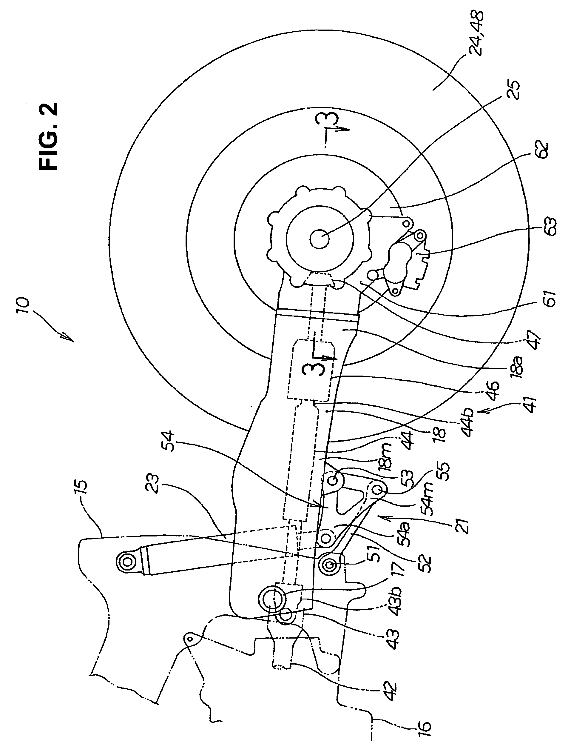 Final gear transmission mechanism for a motorcycle, and motorcycle incorporating same