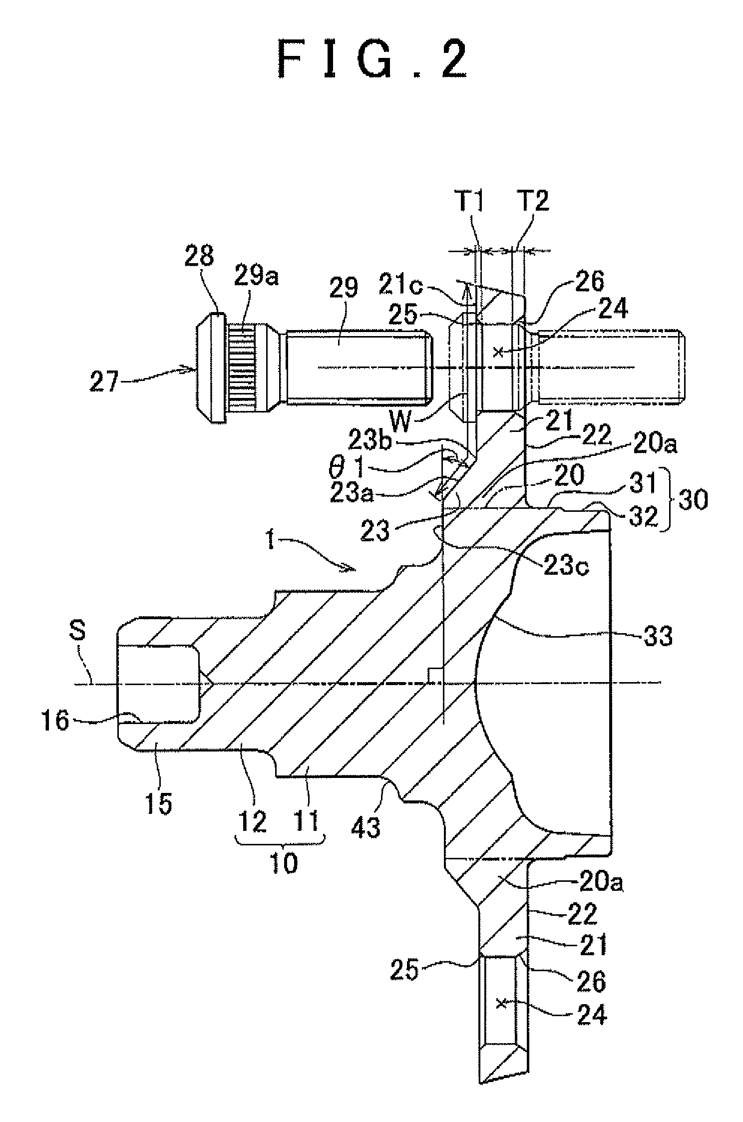 Wheel bearing device and manufacturing method therefor