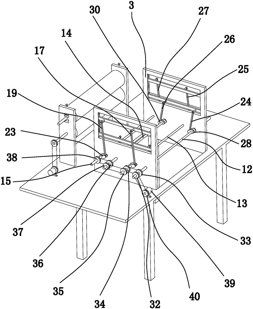Positioning printing window curtain fabric with pencil drawing style and manufacturing method thereof