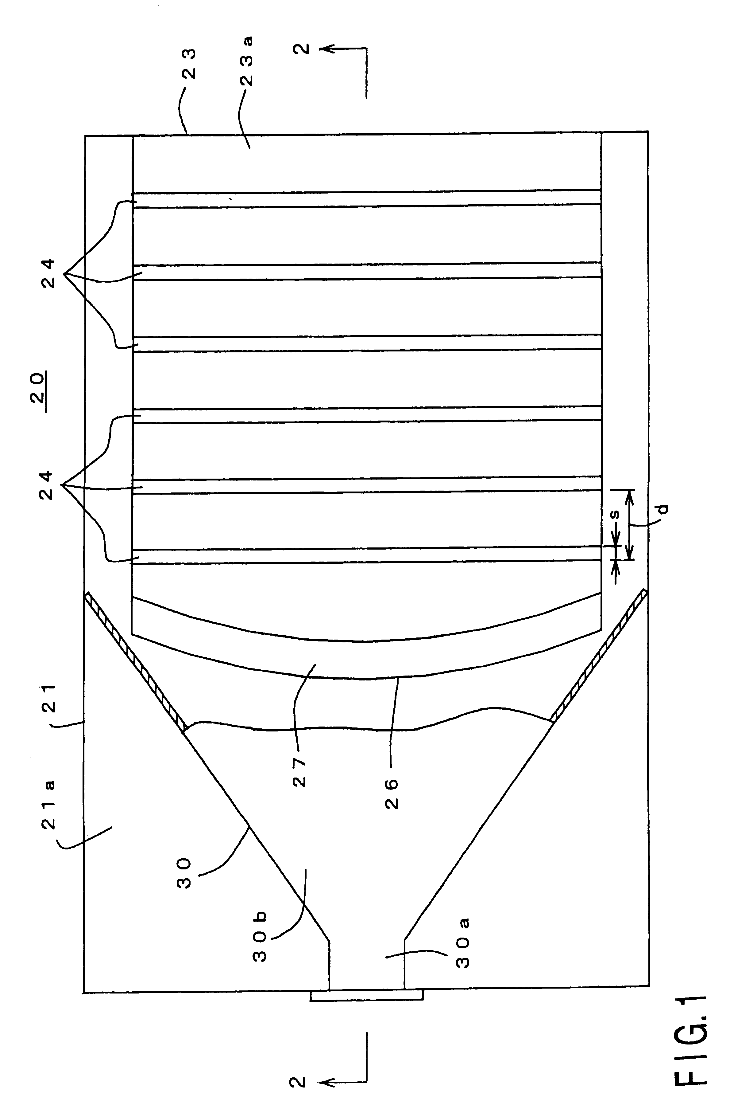 Dielectric leaky wave antenna having mono-layer structure