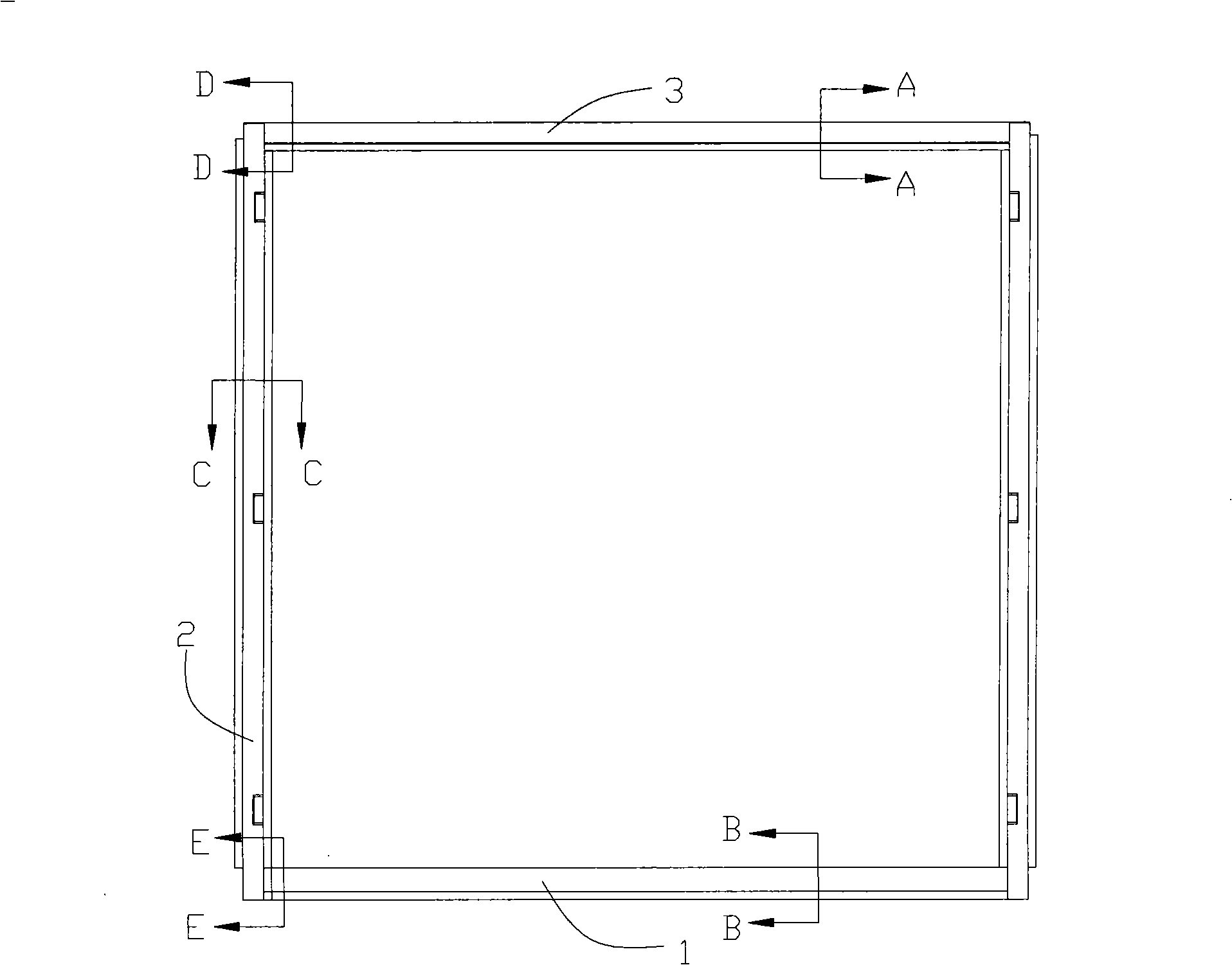 Door assembly and van-type vehicle and box body with the door assembly structure