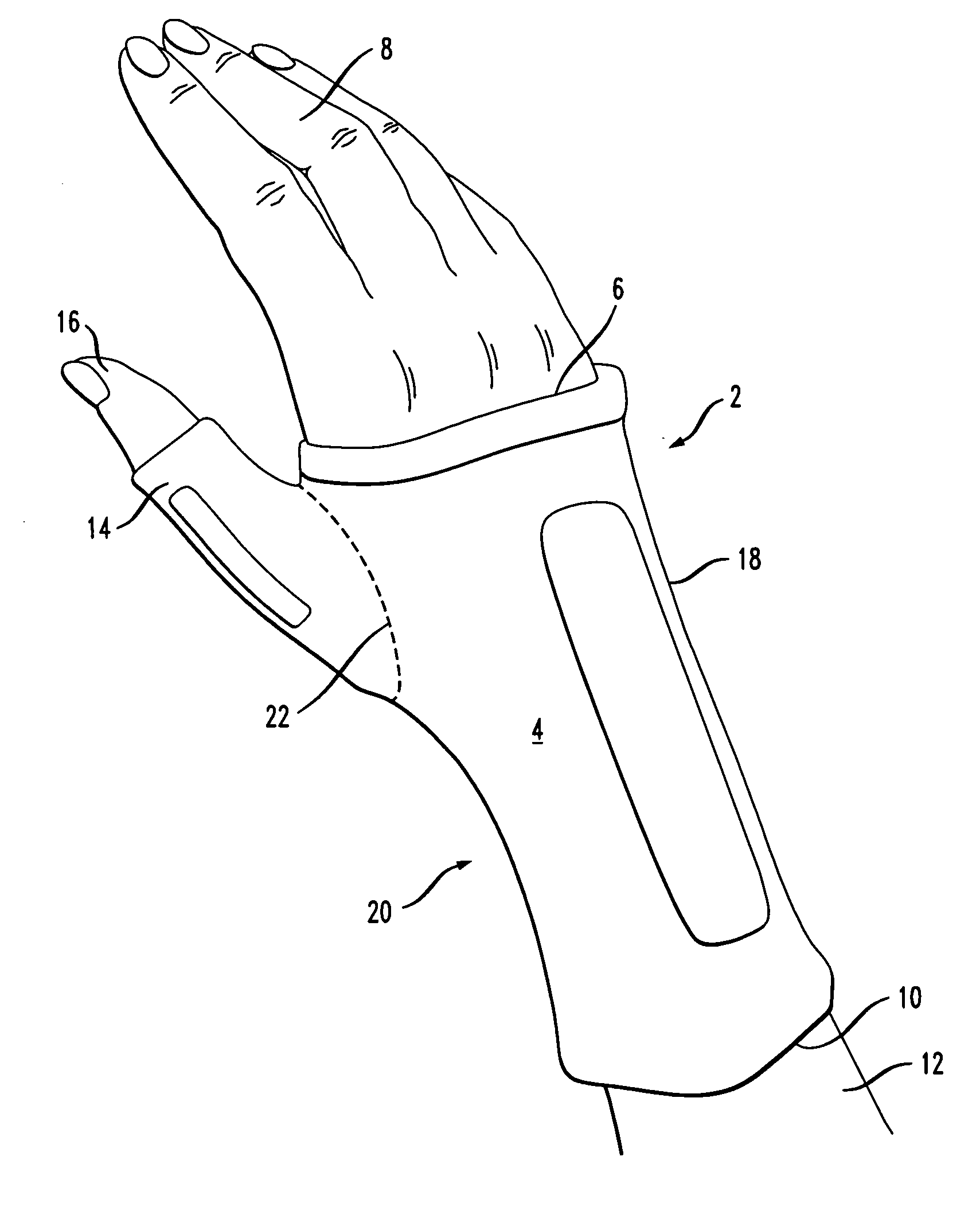Reversible wrist and thumb support