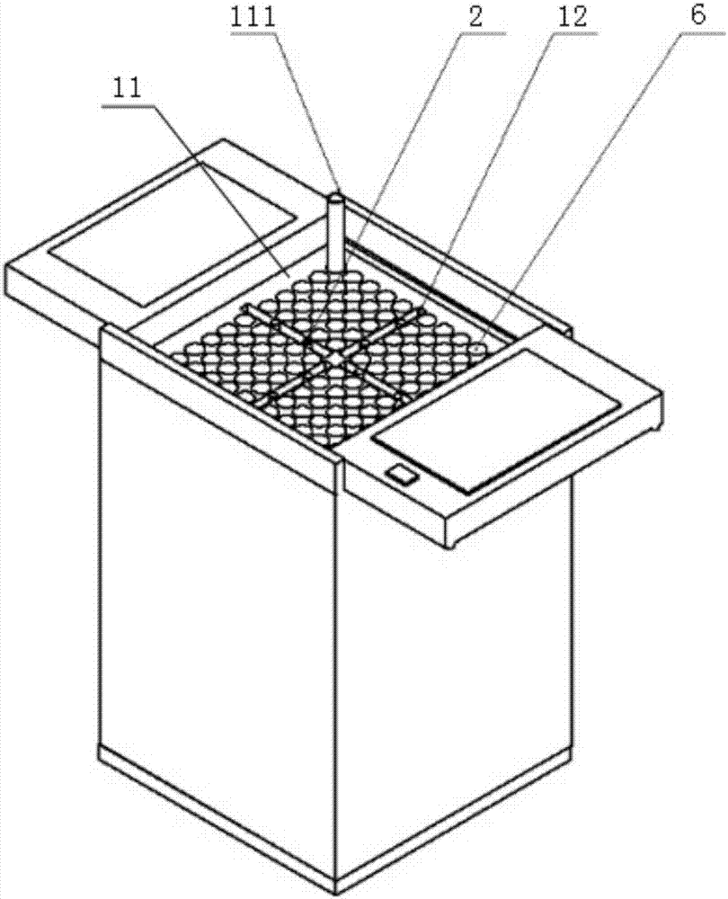 Intelligent photoelectric induction cotton swab box