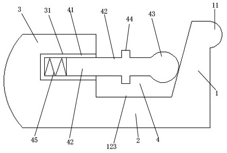 Rubber sealing device for pressure increasing valve of automobile brake device