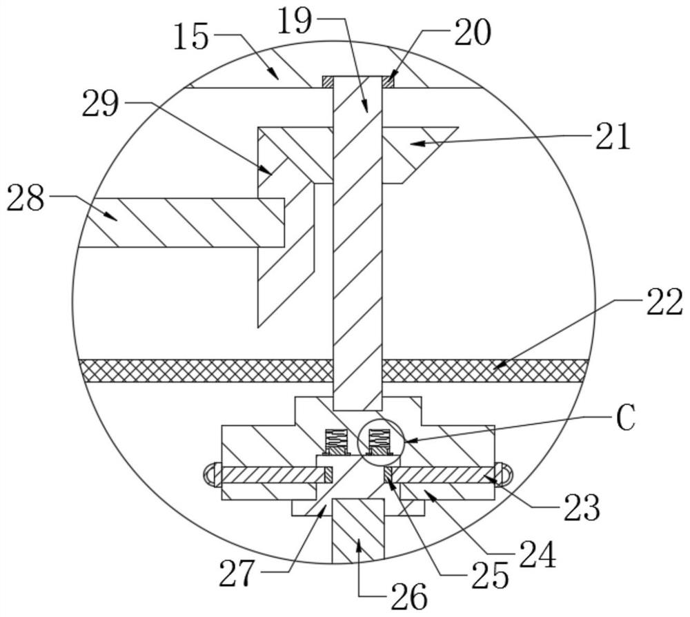 Ship deck cleaning device and a using method thereof